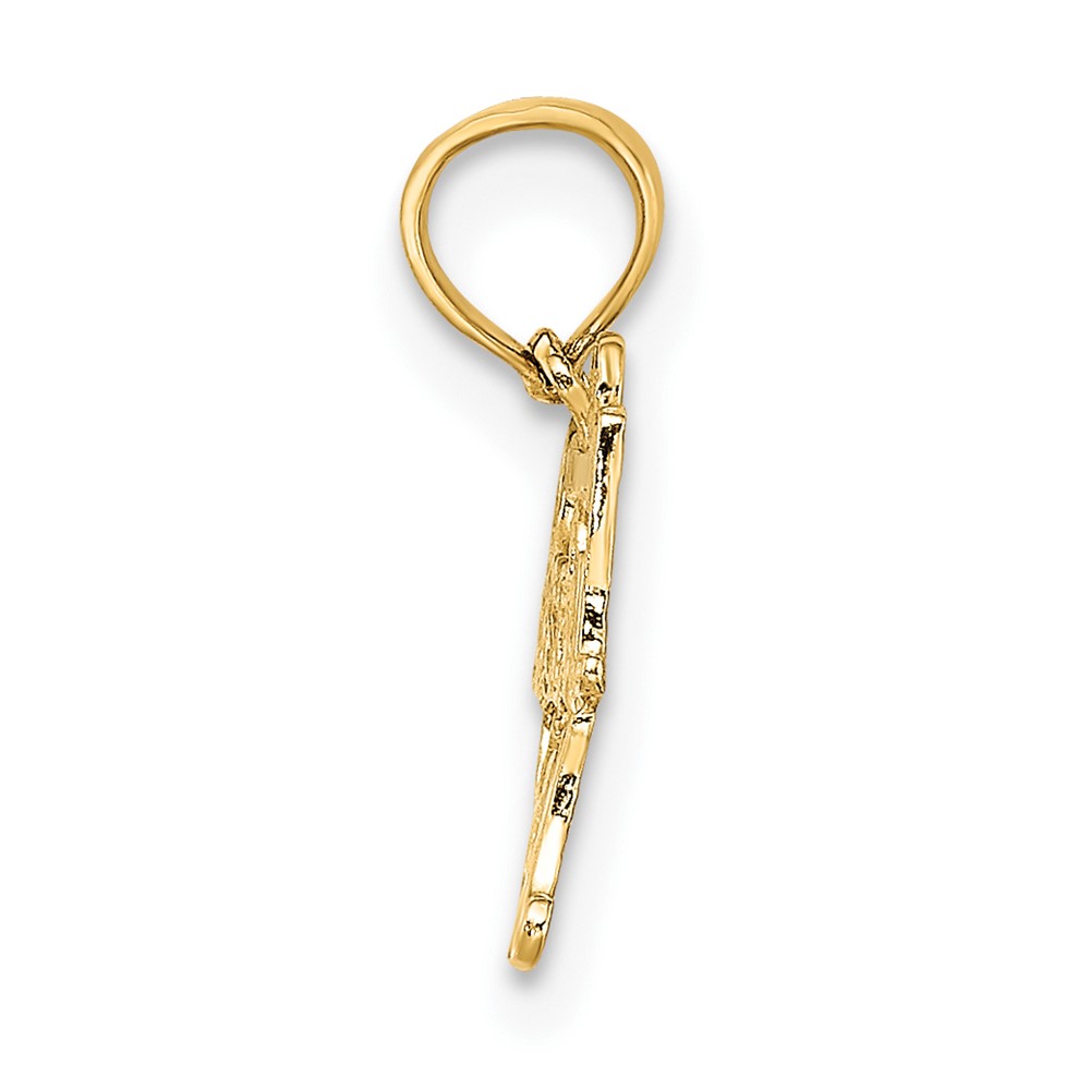 10K BASEBALL MOM Charm (10K8903)