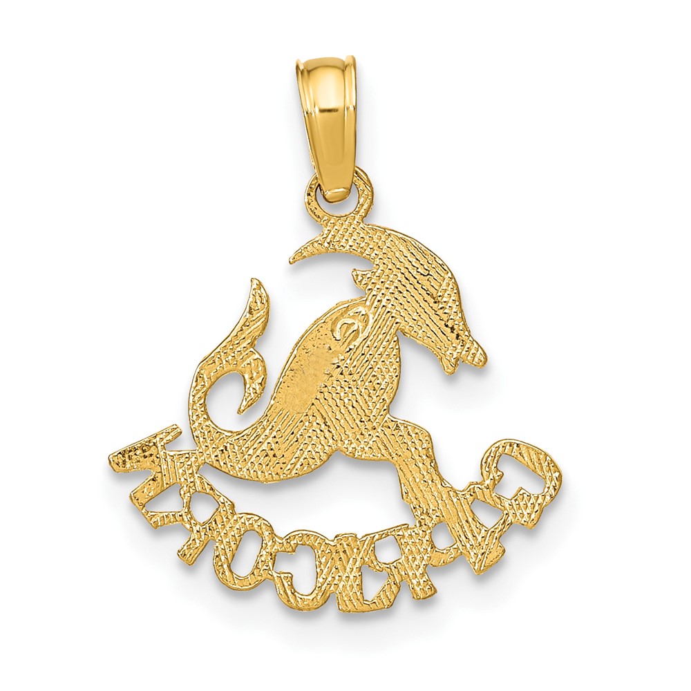 10K CAPRICORN Zodiac Charm (10K8943)