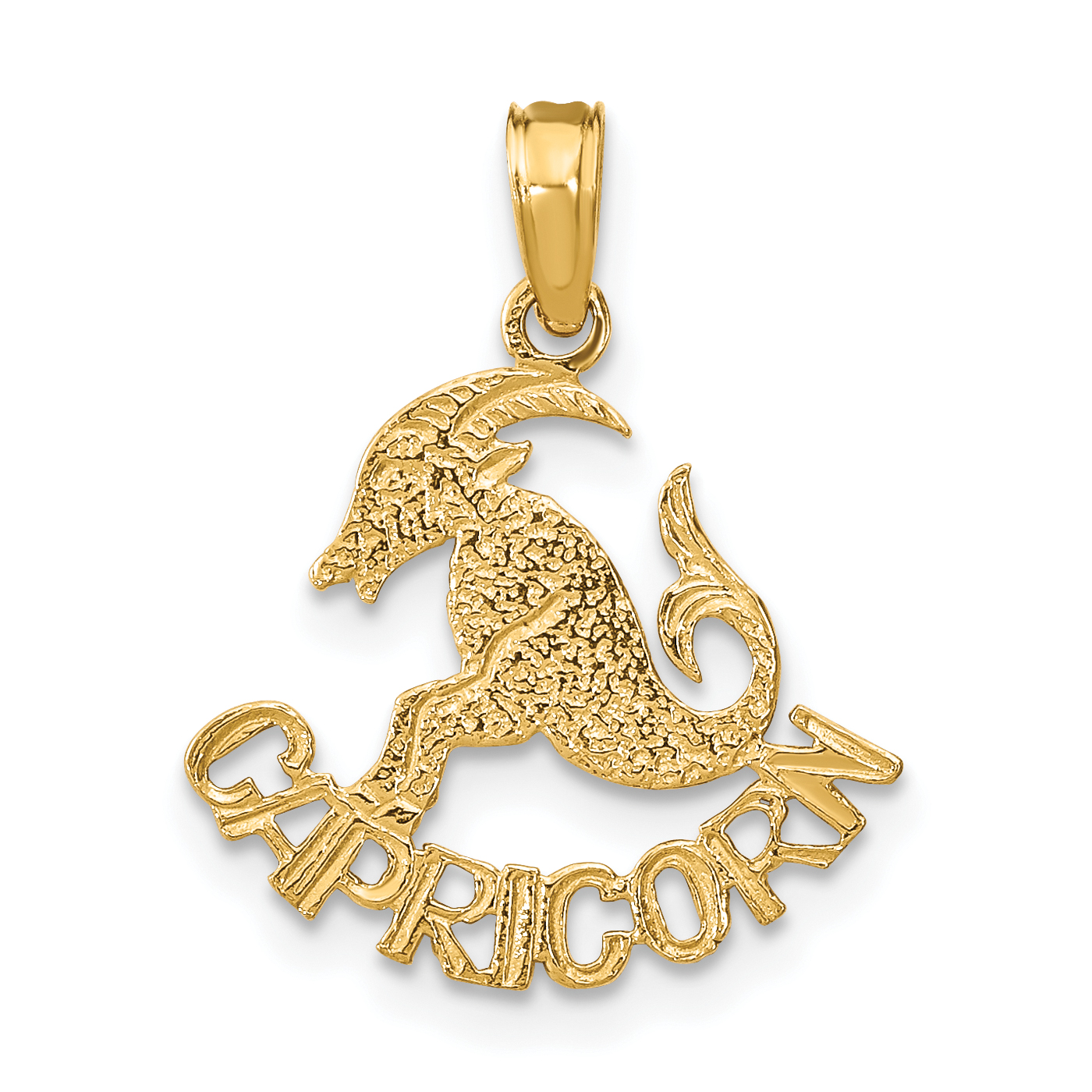 10K CAPRICORN Zodiac Charm (10K8943)