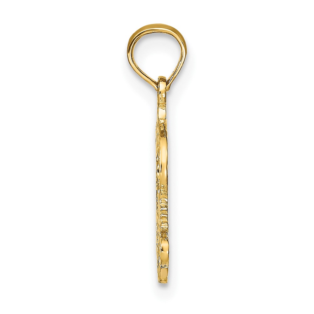 10K PISCES Zodiac Charm (10K8945)