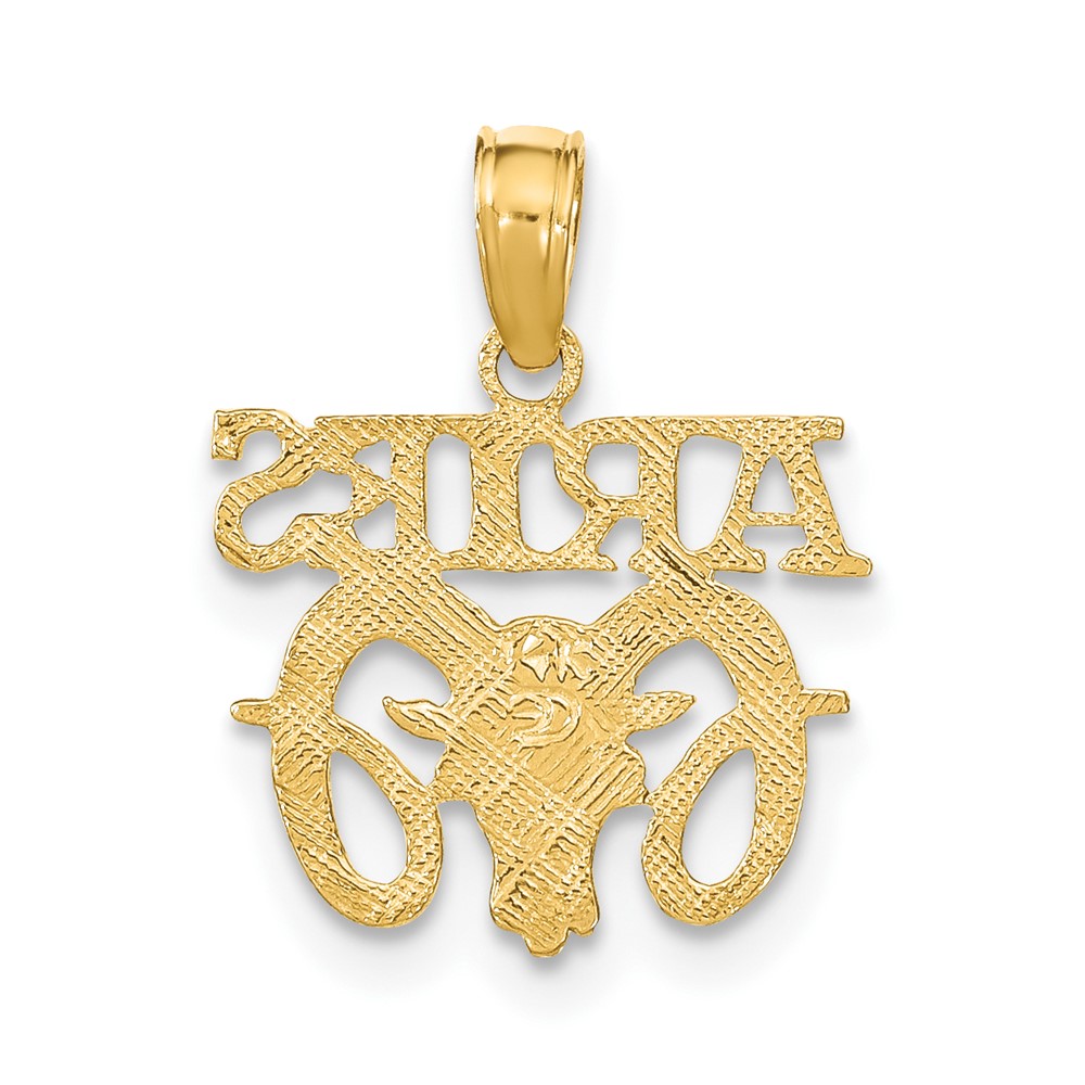 10K ARIES Zodiac Charm (10K8946)