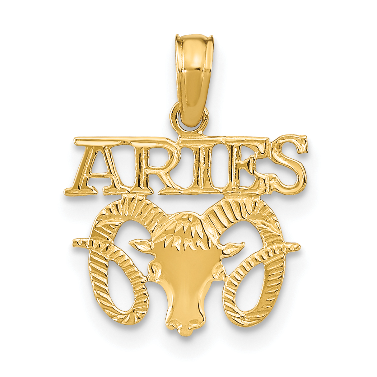 10K ARIES Zodiac Charm (10K8946)