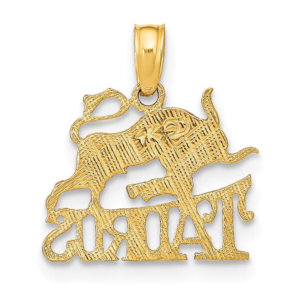 10K TAURUS Zodiac Charm (10K8947)
