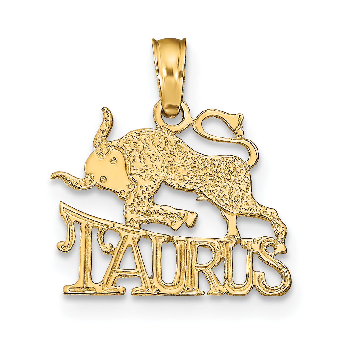 10K TAURUS Zodiac Charm (10K8947)