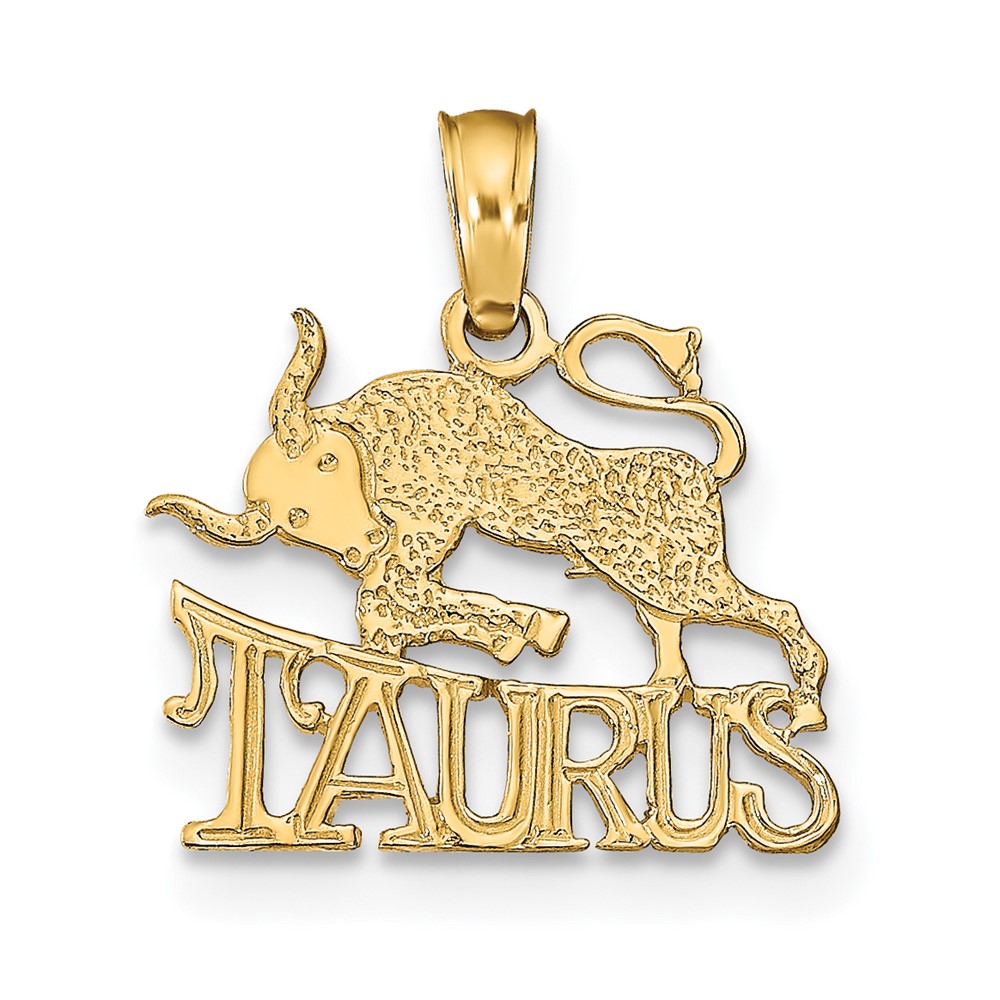 10K TAURUS Zodiac Charm (10K8947)