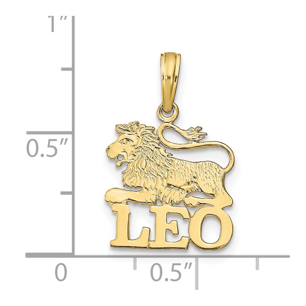 10K LEO Zodiac Charm (10K8950)