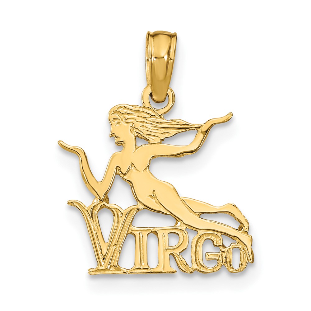10K VIRGO Zodiac Charm (10K8951)