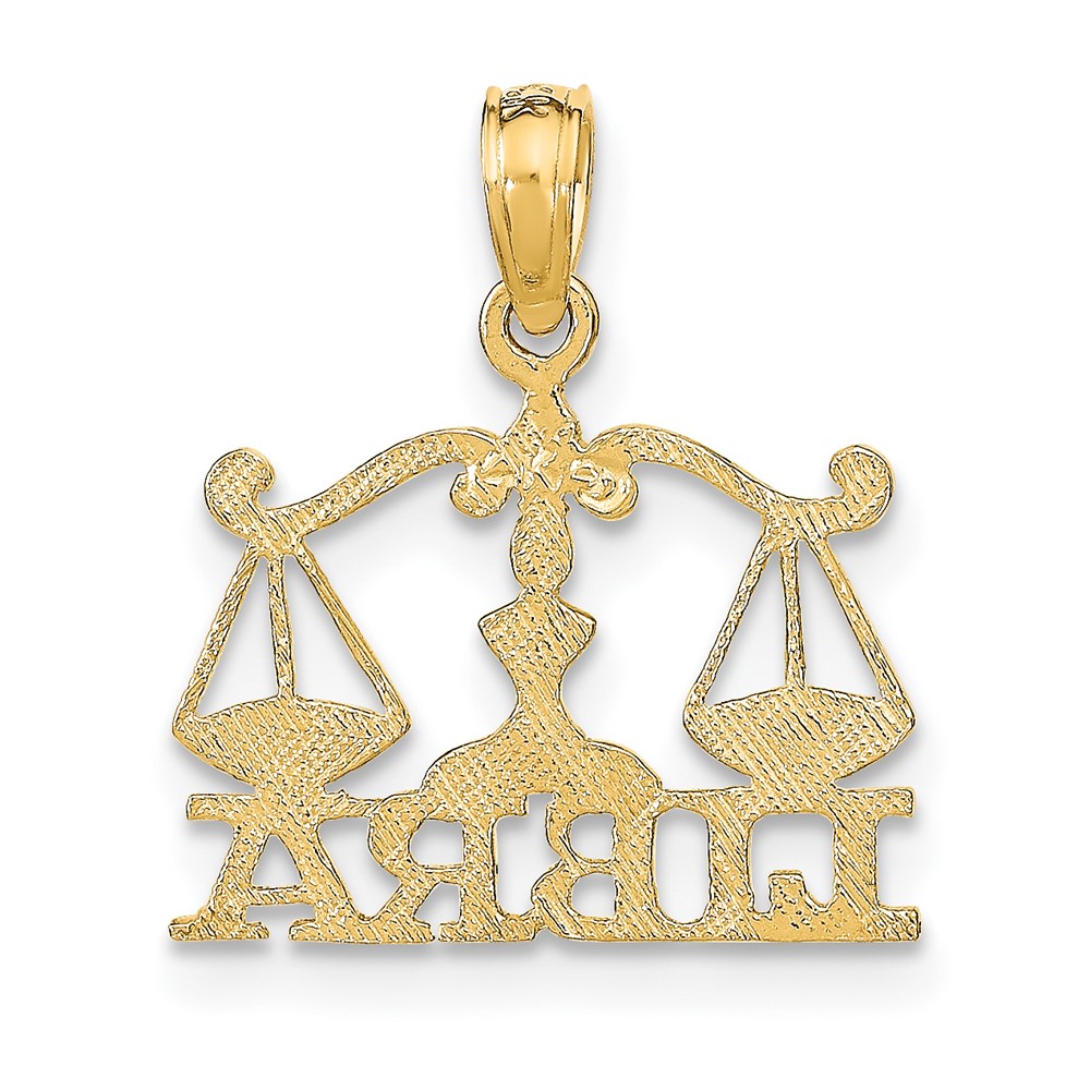 10K LIBRA Zodiac Charm (10K8952)