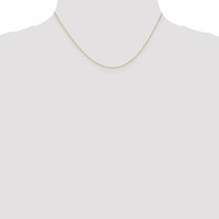 10K.5mm Yellow Gold Carded Curb Chain view 4