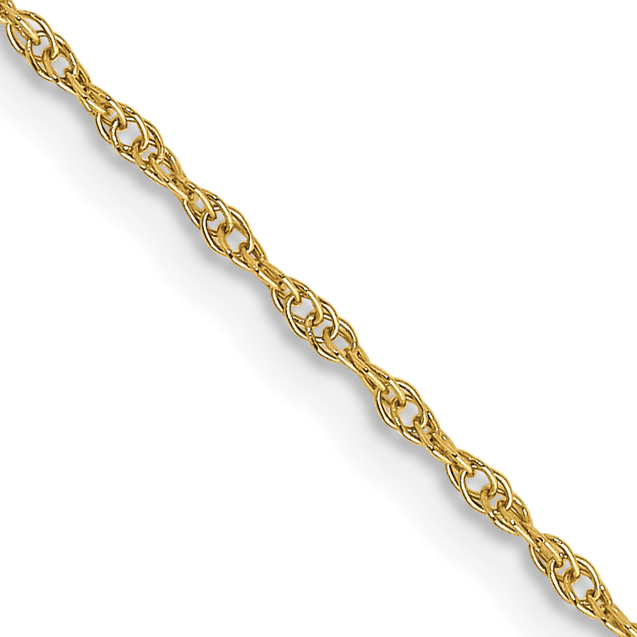 10k .95mm Carded Cable Rope Chain (10K8RY-16)
