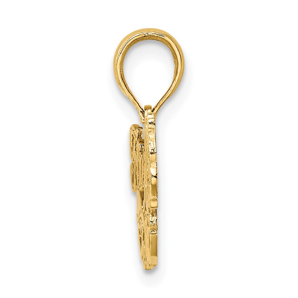 10k FIREFIGHTER'S MOM Charm (10K919)