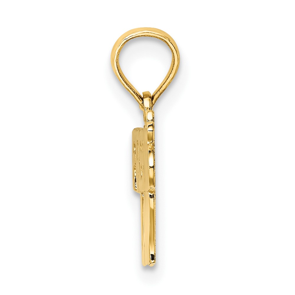10k FIREFIGHTER'S LADY Charm (10K921)