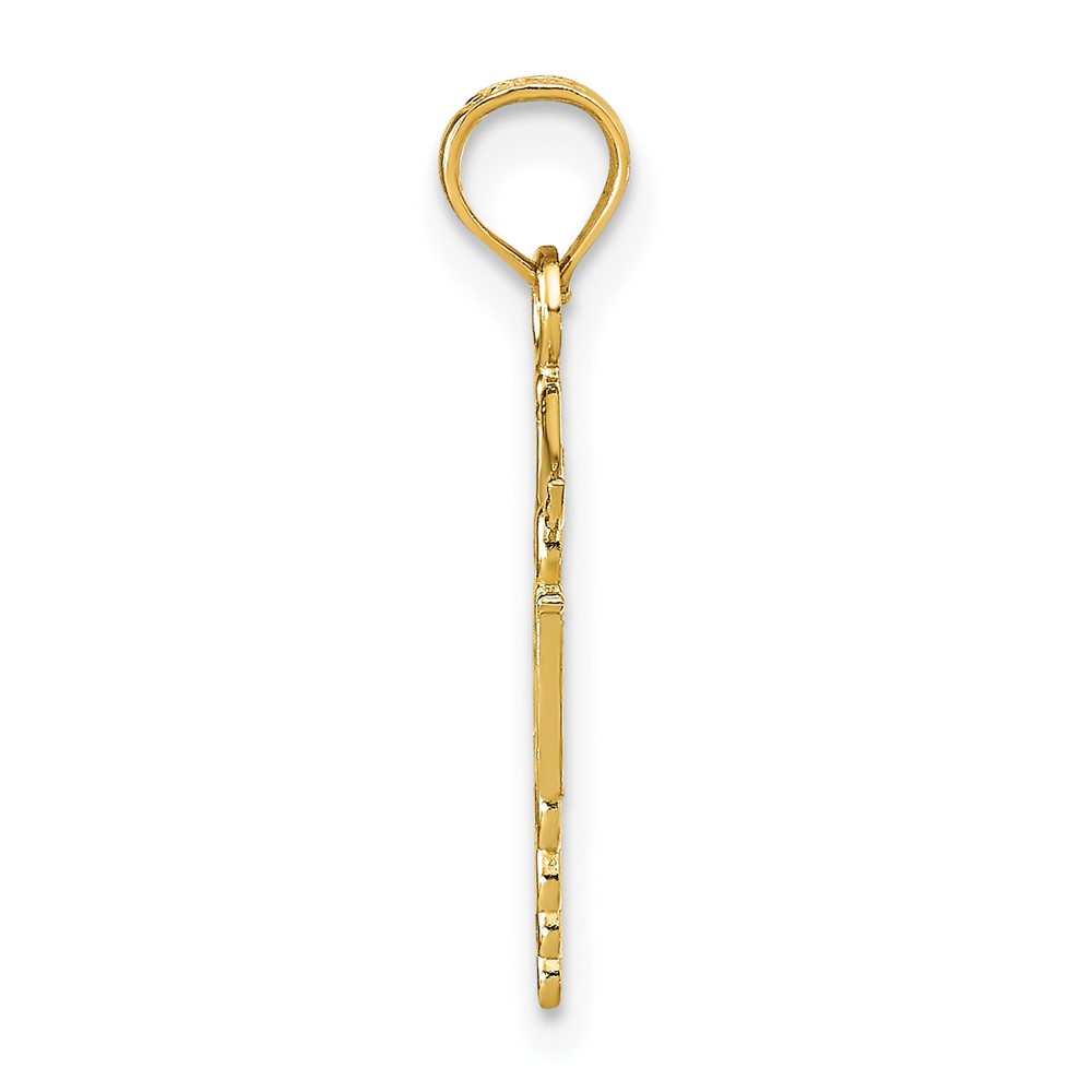 10K RN Caduceus Pendant (10K9575)