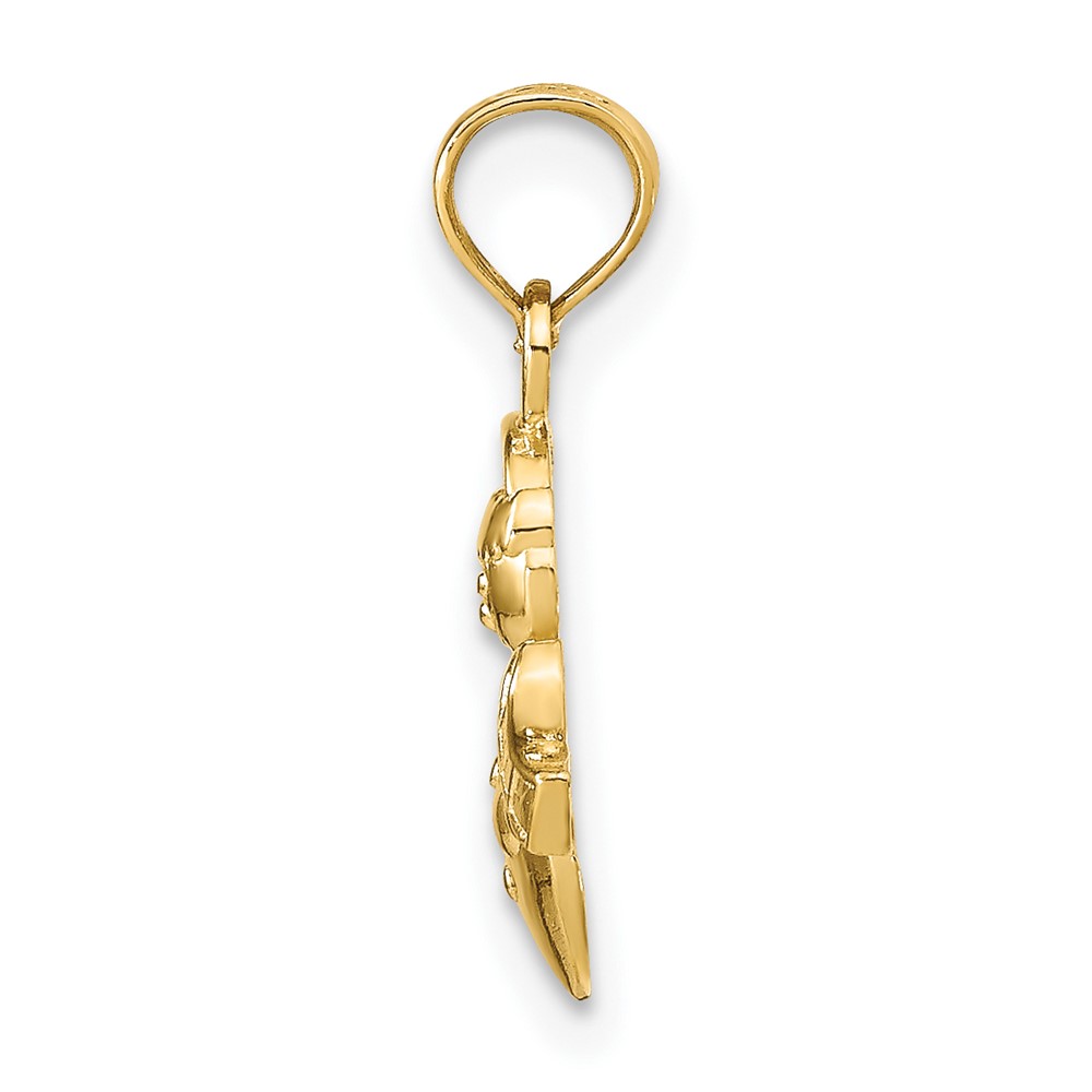 10k Snowman Pendant (10K9587)