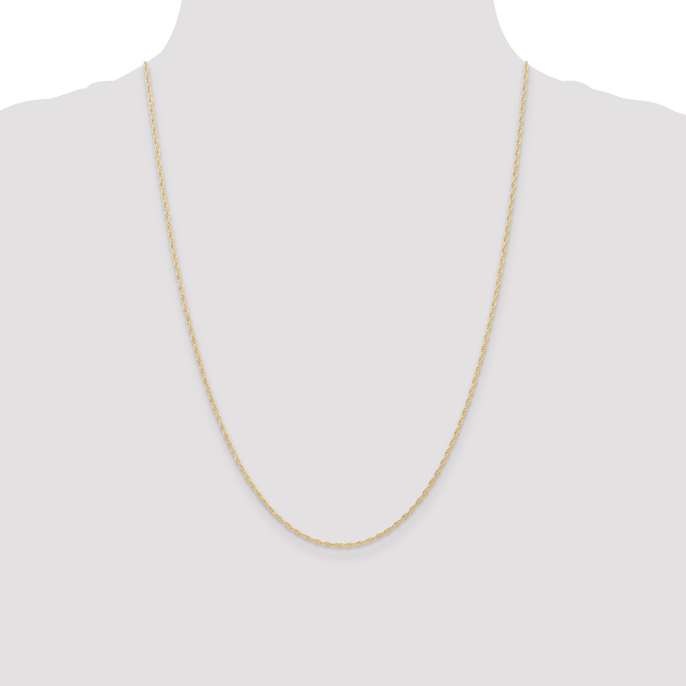 10k 1.15mm Carded Cable Rope Chain (10K9RY-24)