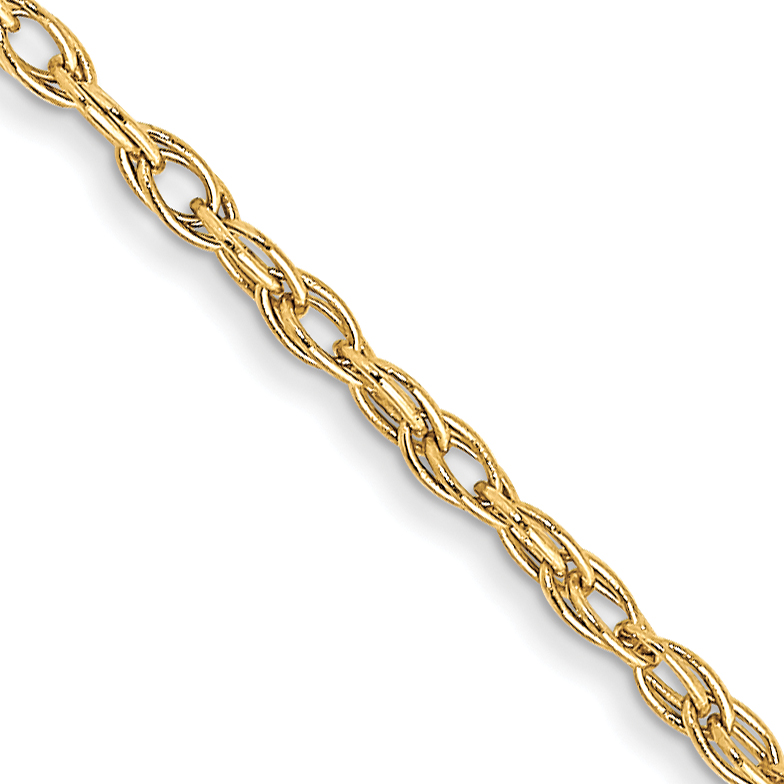 10k 1.15mm Carded Cable Rope Chain (10K9RY-16)