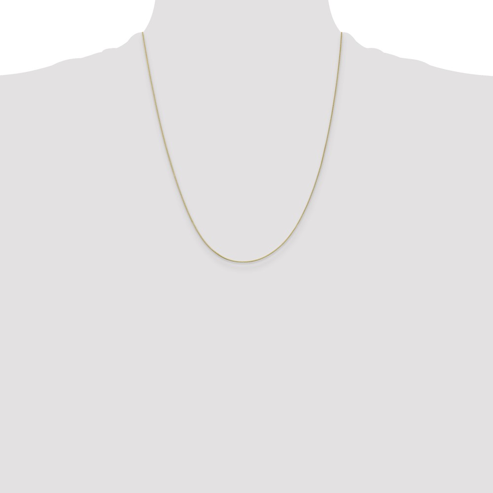 10k .5mm Box Chain (10KPE1-22)