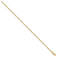 10K 1.7mm Singapore Chain view 2