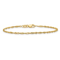 10K 1.7mm Singapore Chain view 4