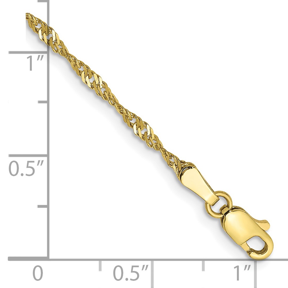 10k 1.7mm Singapore Chain (10KPE10-9)