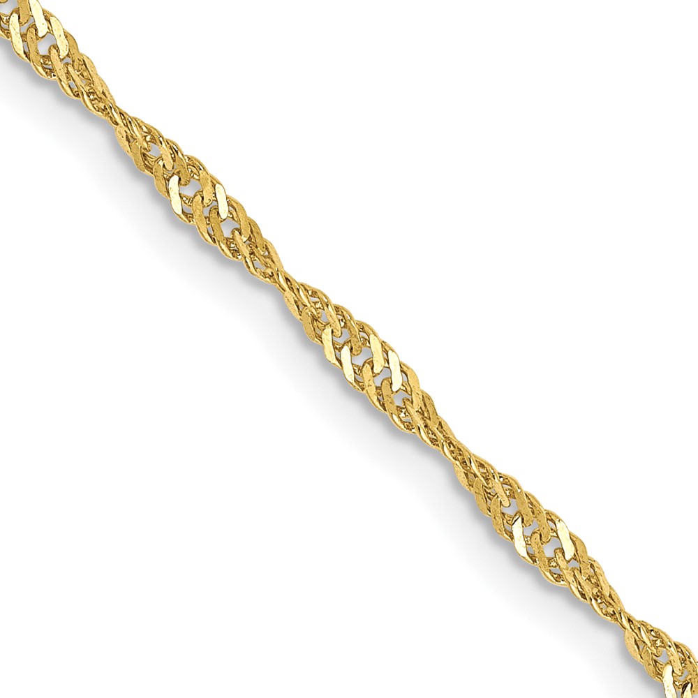 10k 1.7mm Singapore Chain (10KPE10-16)