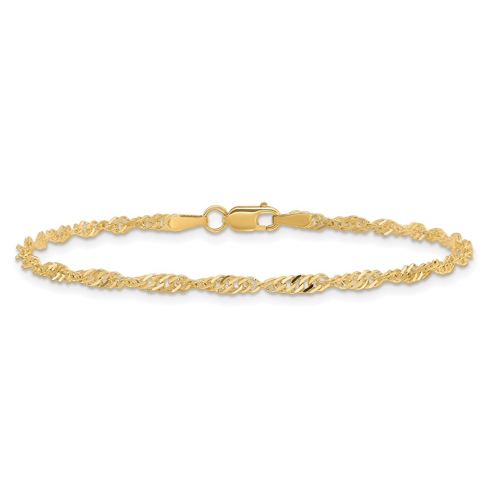 10k 2mm Singapore Chain (10KPE11-7)