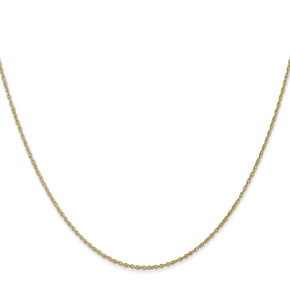 10k .8mm Lite-Baby Rope Chain (10KPE3-18)