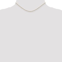10K .8mm Yellow Gold Lite-Baby Rope Chain view 4