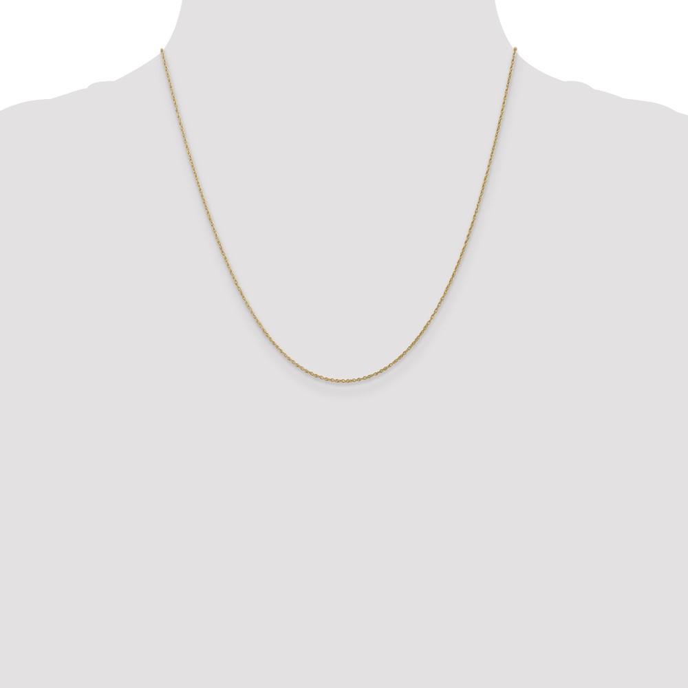 10k .8mm Lite-Baby Rope Chain (10KPE3-20)
