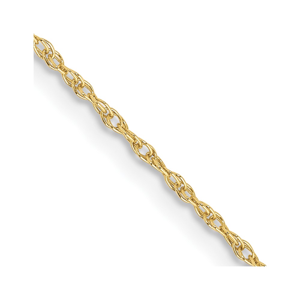 10k .8mm Lite-Baby Rope Chain (10KPE3-14)
