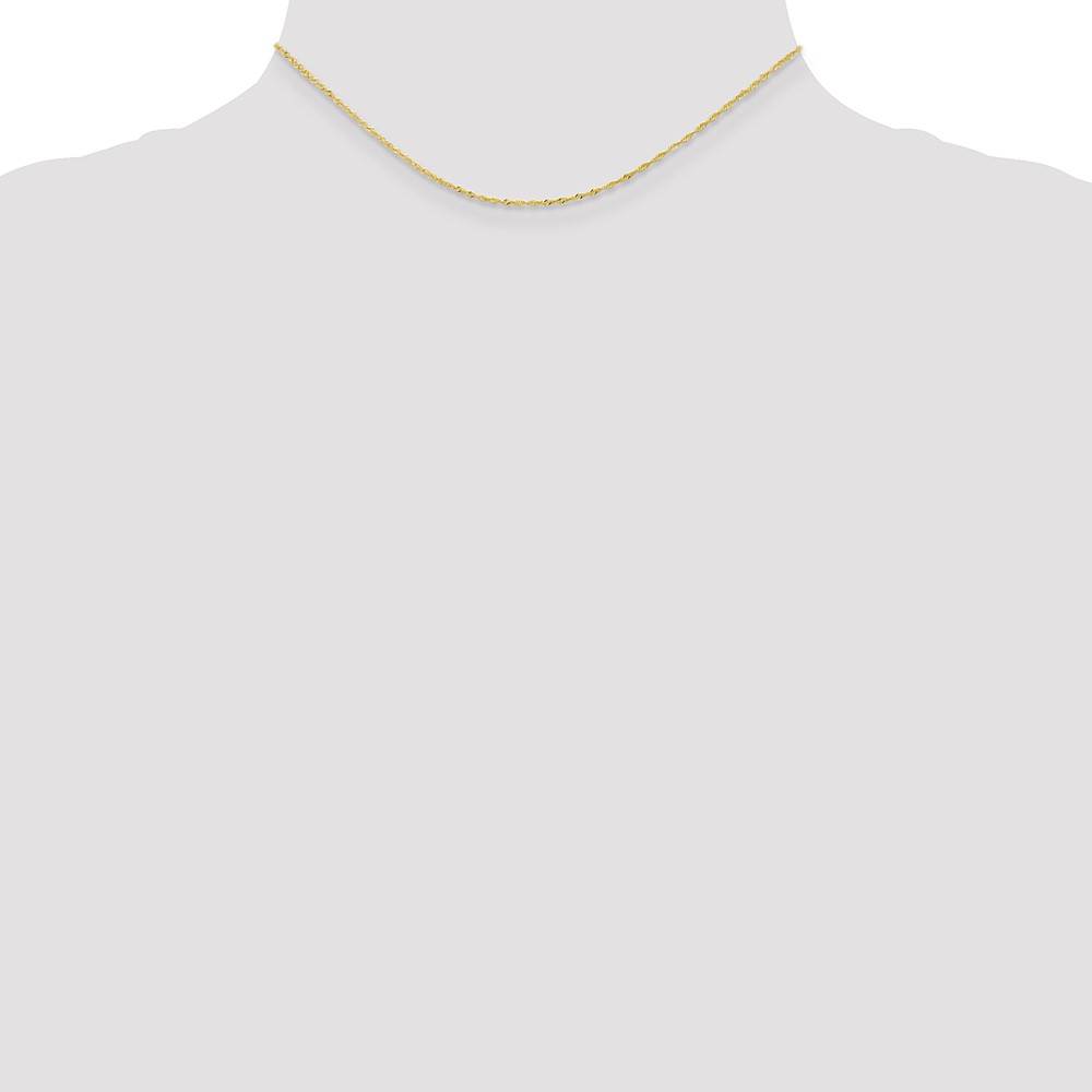 10k 1.1mm Singapore Chain (10KPE9-14)