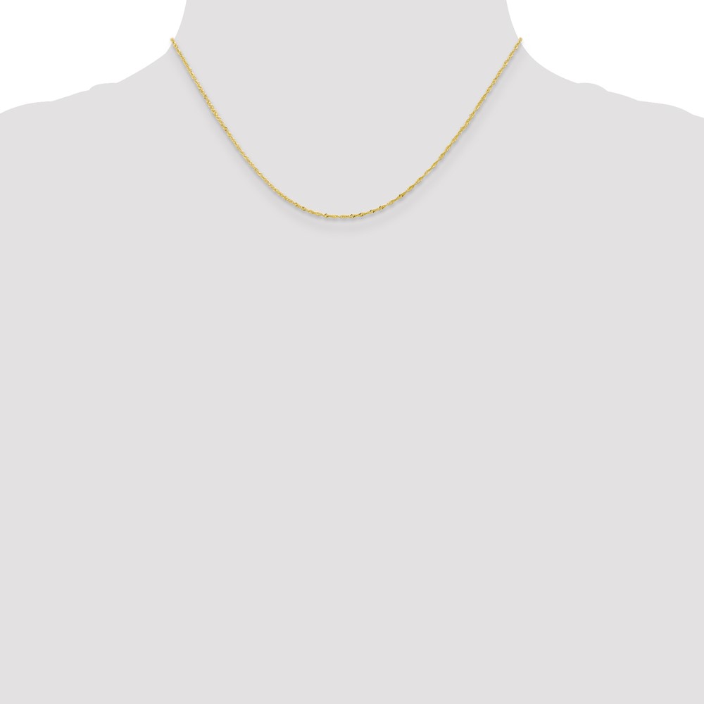 10k 1.1mm Singapore Chain (10KPE9-16)