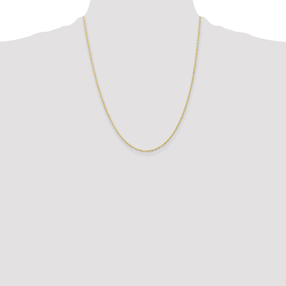 10k 1.1mm Singapore Chain (10KPE9-22)