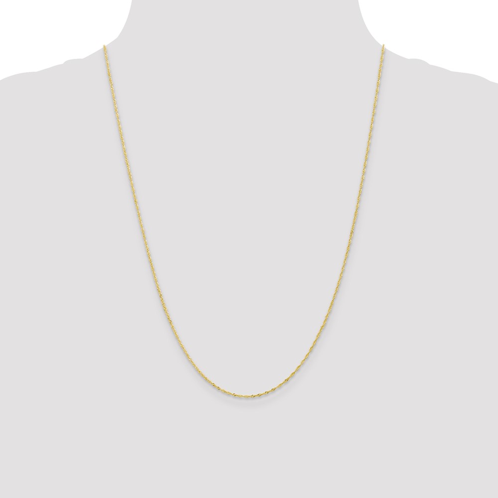 10k 1.1mm Singapore Chain (10KPE9-24)