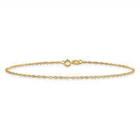 10K 1.1mm Yellow Gold Singapore Chain view 3