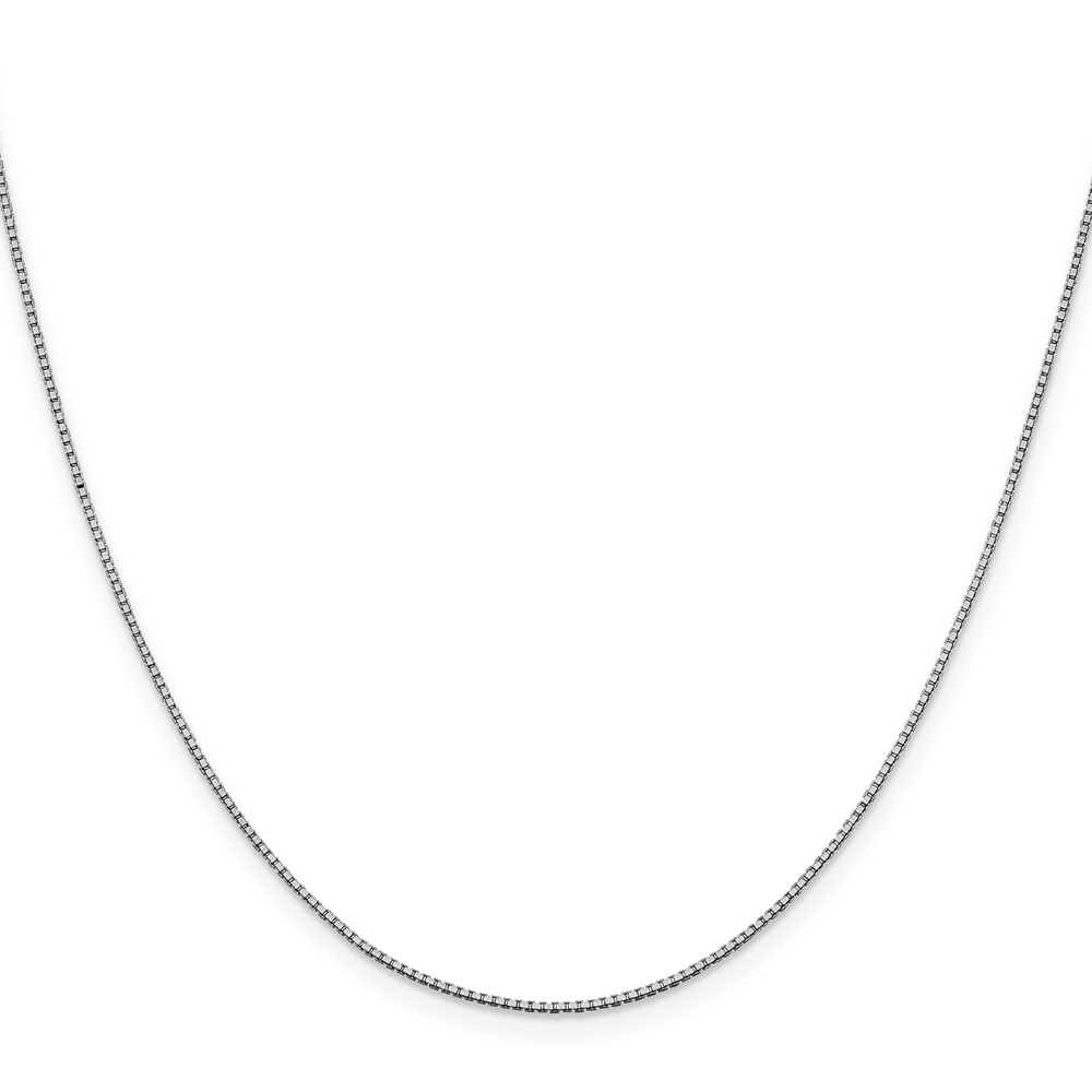 10k WG .95mm Box Chain (10KWB095-30)