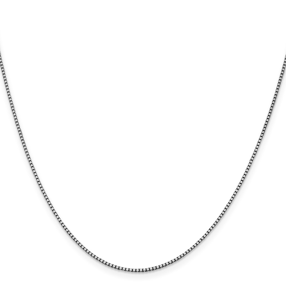 10k WG 1.05mm Box Chain (10KWB105-16)