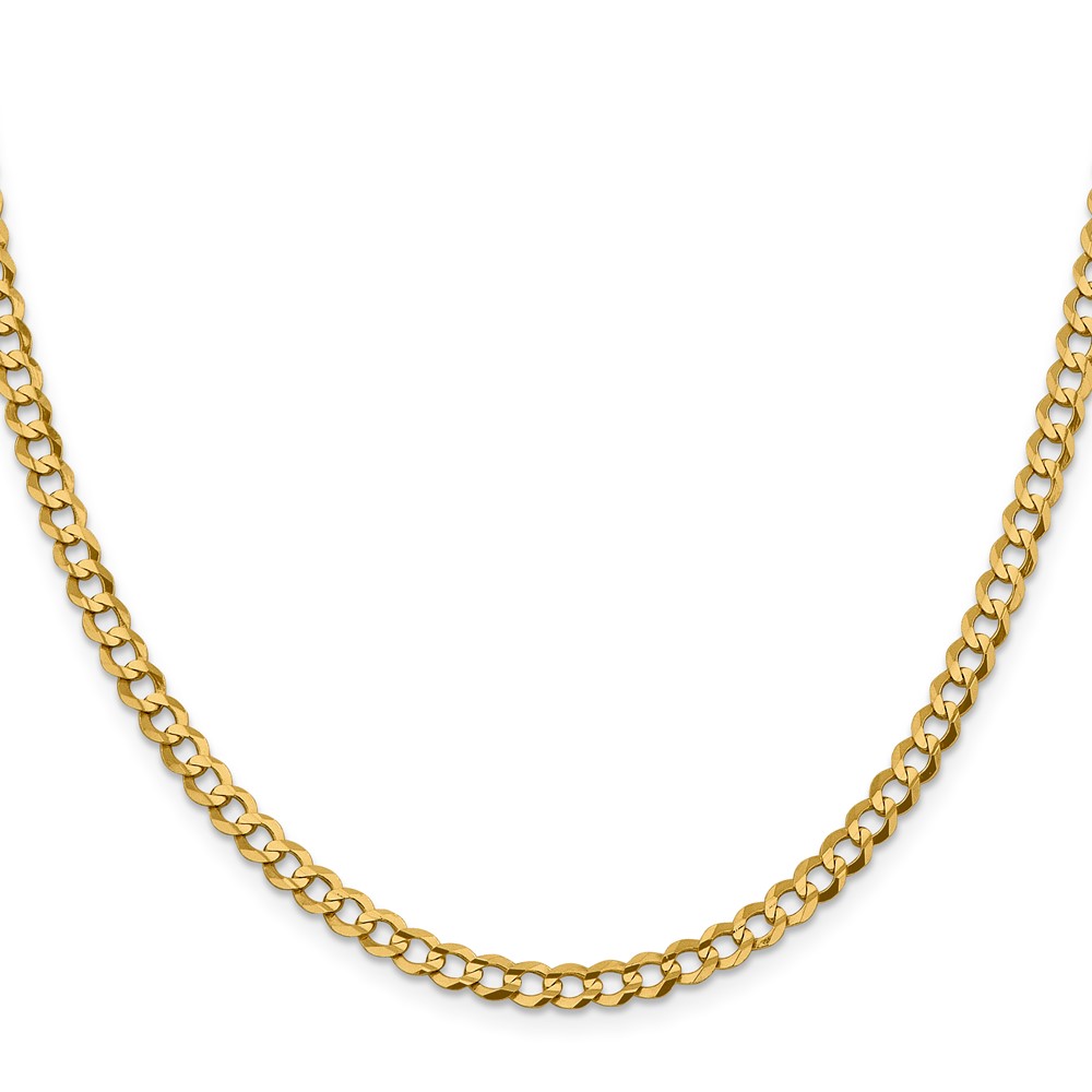10K 4.7mm Lightweight Flat Cuban Chain (10LCB120-16)