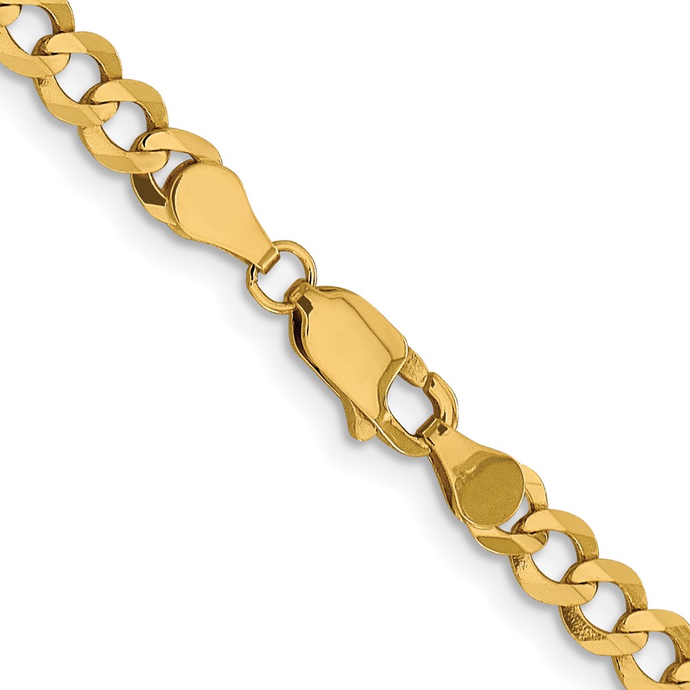 10K 4.7mm Lightweight Flat Cuban Chain (10LCB120-16)