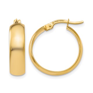 Leslie's Gold 5.00mm Hoop Earrings