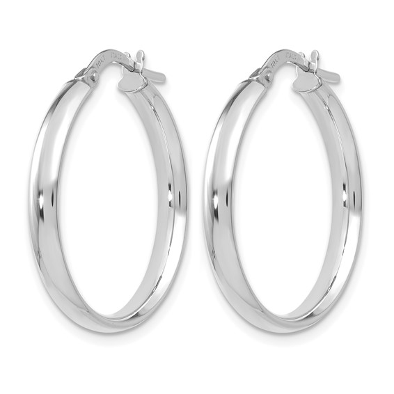 Leslie's Gold 3.00mm Polished Hoop Earrings