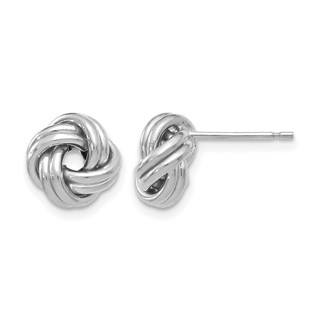 Leslie's Gold Love Knot Post Earrings