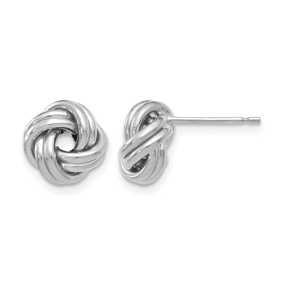 Leslie's Gold Love Knot Post Earrings