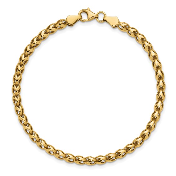 Leslie's 10K Polished Fancy Bracelet