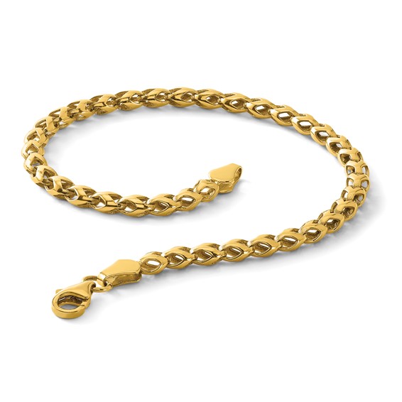 Leslie's 10K Polished Fancy Bracelet