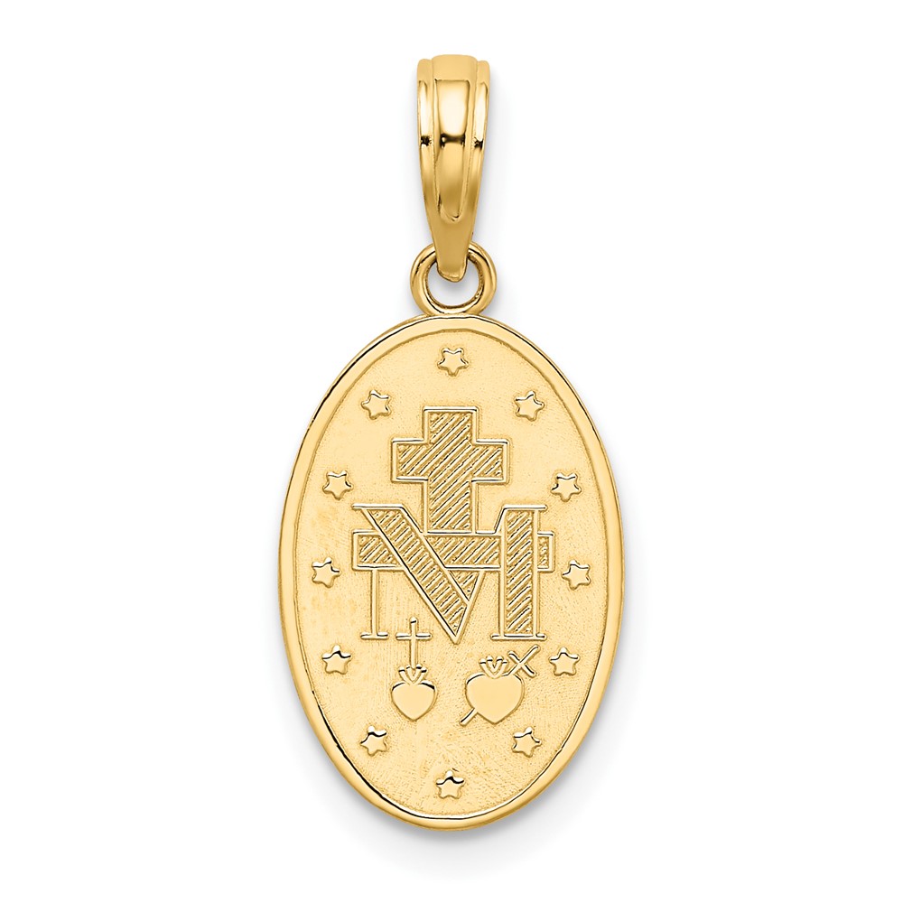 10k Miraculous Medal Pendant (10M1431)
