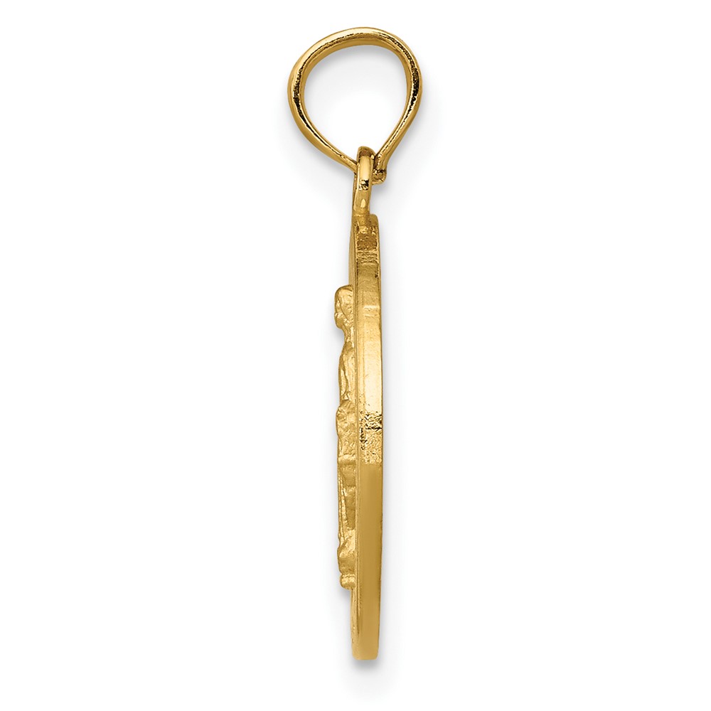 10k Miraculous Medal Pendant (10M1437)