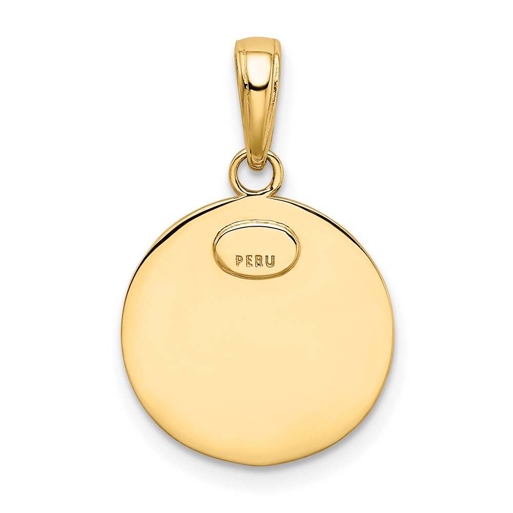 10k Saint Christopher Medal Charm (10M1454)