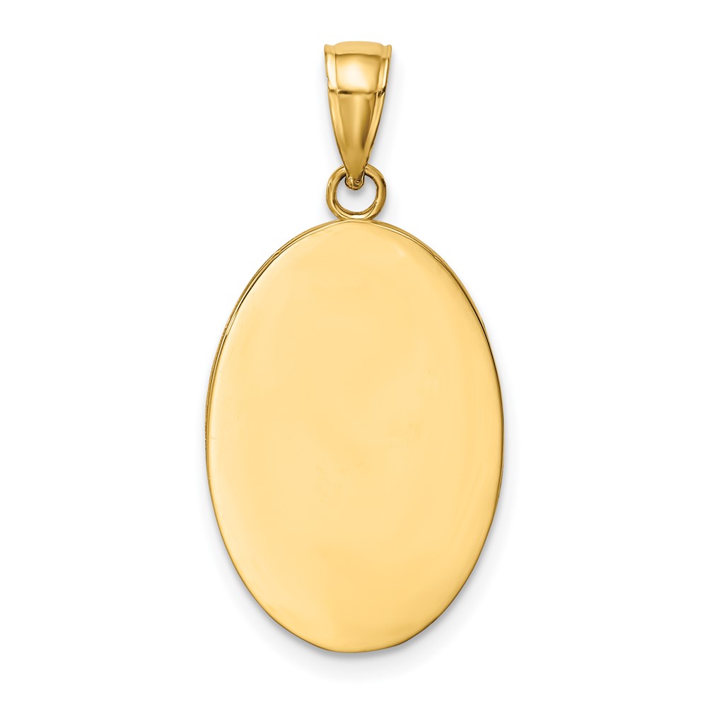 10k Saint Christopher Medal Pendant (10M1478)