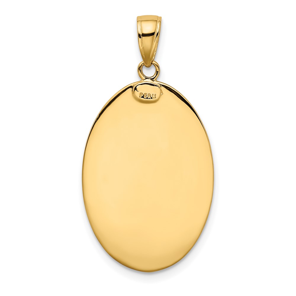 10k Saint Christopher Medal Pendant (10M1479)